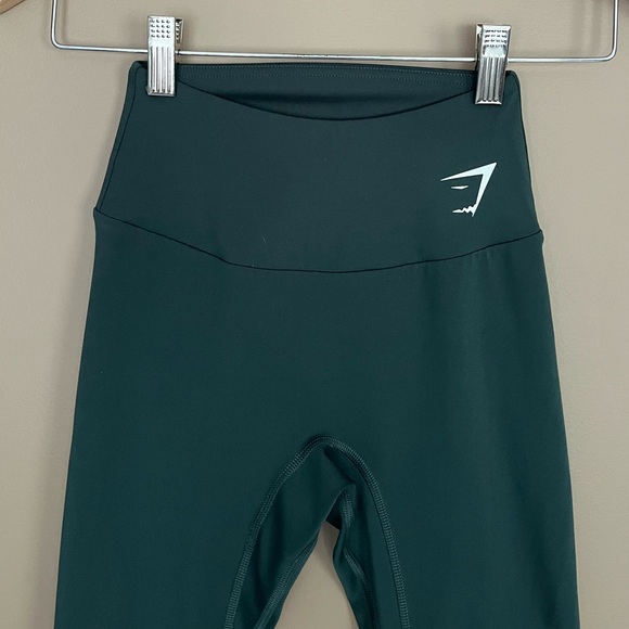{Gymshark} Training Cropped Leggings in Green - Womens XS - Picture 2 of 11